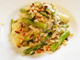vegan Spargelrisotto