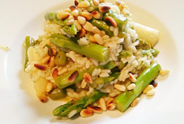 vegan Spargelrisotto